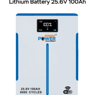 Power Square Everon Lithium Battery – 25.6v 100Ah 2.5kWh