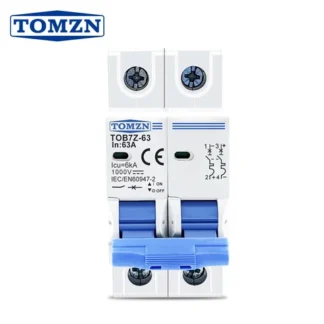 Tomzn 2P DC 1000V 32A Solar Mini Circuit Breaker