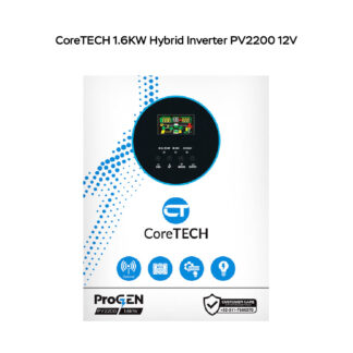 CoreTECH 1.6KW Hybrid Inverter PV2200 12V
