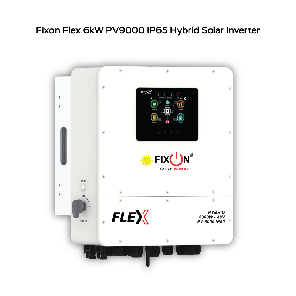 Fixon Flex 6kW PV9000 IP65 Hybrid Solar Inverter