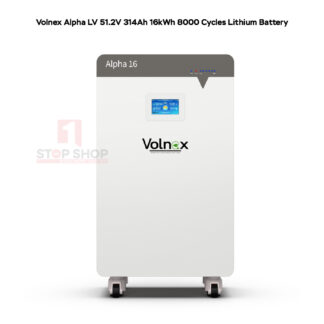 Volnex Alpha LV 51.2V 314Ah 16kWh 8000 Cycles Lithium Battery